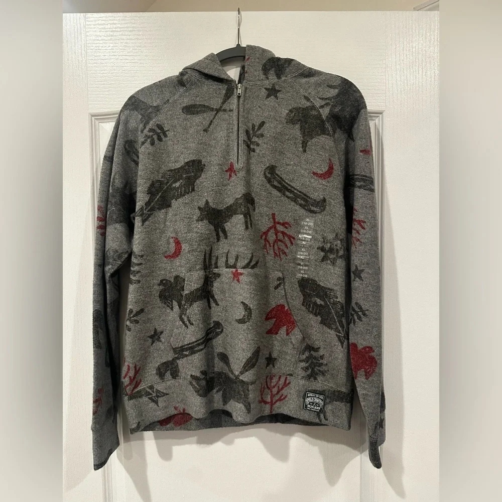 Boys Ralph Lauren half zip hoodie